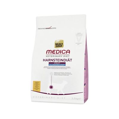 Select Gold Medica Kamień moczowy - Nourriture pour chats à faible calorie Select Gold Medica Kamień moczowy - Nourriture pour chats à faible calorie