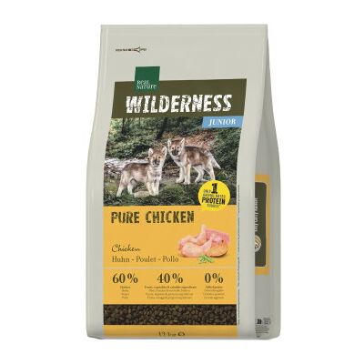 REAL NATURE WILDERNESS alimentation sèche pour chien Junior Pure Chicken 12 kg REAL NATURE WILDERNESS alimentation sèche pour chien Junior Pure Chicken 12 kg