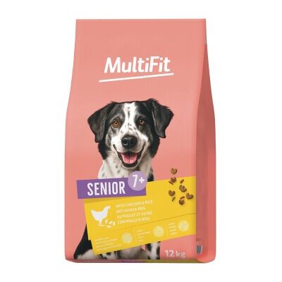 MULTIFIT Chien Senior - Poulet & Riz 12kg MULTIFIT Chien Senior - Poulet & Riz 12kg