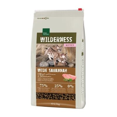 Real Nature Wilderness Kitten Wide Savannah - Nourriture pour chats Real Nature Wilderness Kitten Wide Savannah - Nourriture pour chats