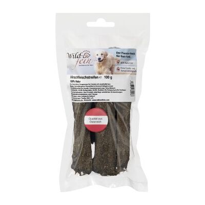 Wild & Fein Bandes de viande de cerf 100 g Wild & Fein Bandes de viande de cerf 100 g