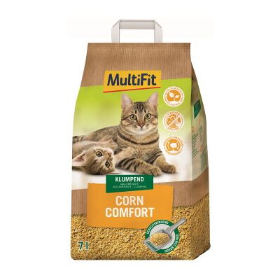 MultiFit Litière agglomérante Corn Comfort 7 l MultiFit Litière agglomérante Corn Comfort 7 l