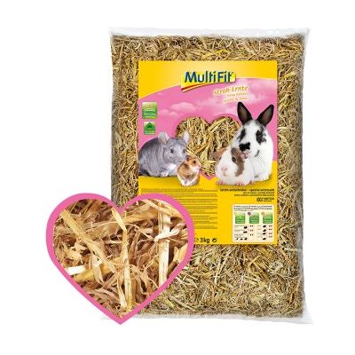 MULTIFIT Paille Naturelle pour Petits Animaux - Litière MULTIFIT Paille Naturelle pour Petits Animaux - Litière
