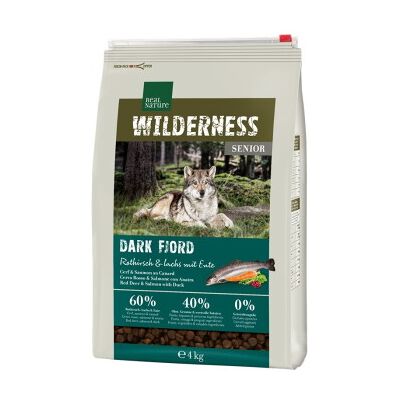 Nourriture pour chiens Senior Wilderness Dark Fjord de Real Nature Nourriture pour chiens Senior Wilderness Dark Fjord de Real Nature
