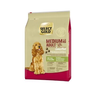 SELECT GOLD Sensitive Adult avec Canard et Pommes de Terre - Nourriture pour chiens SELECT GOLD Sensitive Adult avec Canard et Pommes de Terre - Nourriture pour chiens