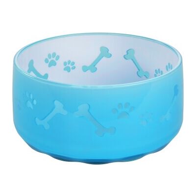 Gamelle AniOne Yummy pour chiens - 1,2L, Bleue - Acrylique de haute qualité Gamelle AniOne Yummy pour chiens - 1,2L, Bleue - Acrylique de haute qualité