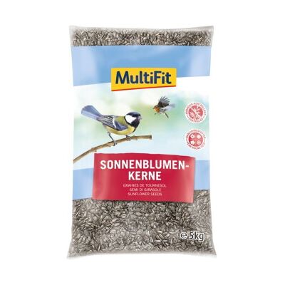 Graines de tournesol MultiFit 5 kg - Nourriture pour oiseaux Graines de tournesol MultiFit 5 kg - Nourriture pour oiseaux
