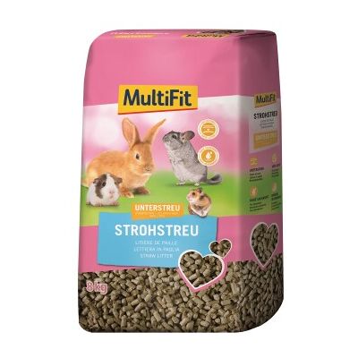MultiFit Litière naturelle à base de paille - Petits animaux MultiFit Litière naturelle à base de paille - Petits animaux