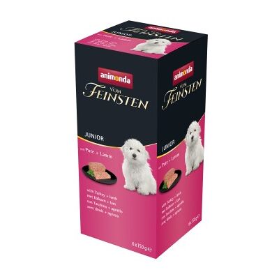 Animonda Vom Feinsten Junior Sans Céréales 6 x 150 g - Nourriture pour chiens Animonda Vom Feinsten Junior Sans Céréales 6 x 150 g - Nourriture pour chiens