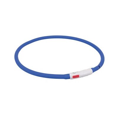 Trixie Flash anneau lumineux USB, XS-XL 70 cm/ø 10 mm bleu Trixie Flash anneau lumineux USB, XS-XL 70 cm/ø 10 mm bleu