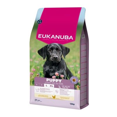 EUKANUBA Croquettes chien chiots grandes races poulet 12 kg EUKANUBA Croquettes chien chiots grandes races poulet 12 kg