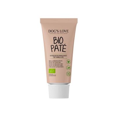 Dog's Love Friandises Bio pour Chiens - Pâté de Foie de Poulet - 80g Dog's Love Friandises Bio pour Chiens - Pâté de Foie de Poulet - 80g