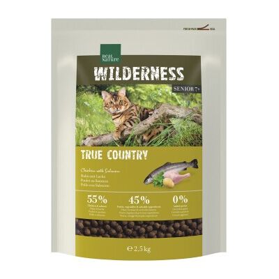 REAL NATURE WILDERNESS Senior True Country Poulet Poisson - Croquettes pour chat REAL NATURE WILDERNESS Senior True Country Poulet Poisson - Croquettes pour chat