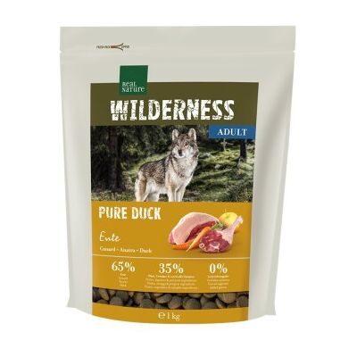REAL NATURE WILDERNESS Nourriture pour chiens au canard 1 kg REAL NATURE WILDERNESS Nourriture pour chiens au canard 1 kg