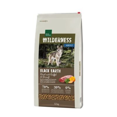 Croquettes pour chiens Real Nature Wilderness Black Earth - Haute teneur en viande et naturel Croquettes pour chiens Real Nature Wilderness Black Earth - Haute teneur en viande et naturel