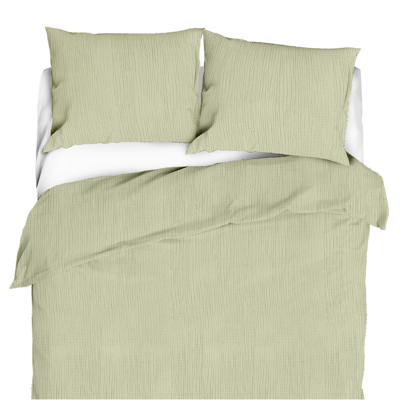 Zeeman Housse de couette - Vert 200x200 cm Zeeman Housse de couette - Vert 200x200 cm