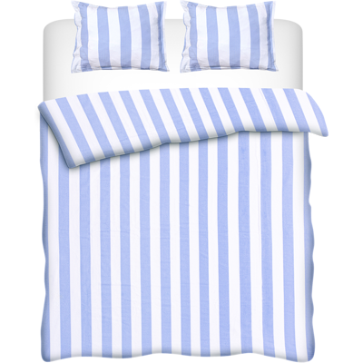 Zeeman Housse de couette - Bleu 200x200 cm Zeeman Housse de couette - Bleu 200x200 cm