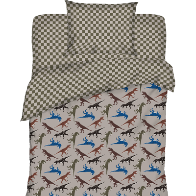 Zeeman Housse de couette - Gris 140x200 cm Zeeman Housse de couette - Gris 140x200 cm