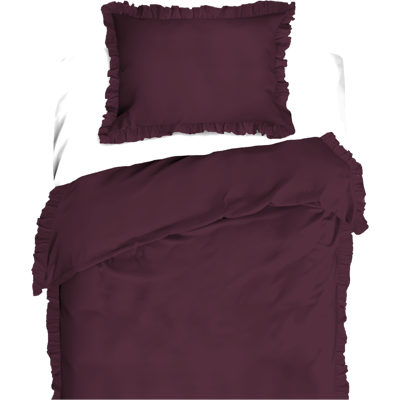 Zeeman Housse de couette - Rouge Rouge 140x200 cm Zeeman Housse de couette - Rouge Rouge 140x200 cm
