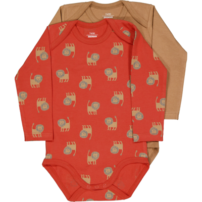 Zeeman Body - Marron 2-4 ans Zeeman Body - Marron 2-4 ans