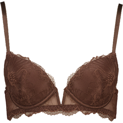 Zeeman Plunge Soutien-gorge padd� - Marron 110D Zeeman Plunge Soutien-gorge padd� - Marron 110D