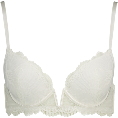 Zeeman Plunge Soutien-gorge padd� - Blanc 105D Zeeman Plunge Soutien-gorge padd� - Blanc 105D