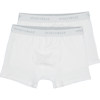 Zeeman Sportswear Boxer - Blanc Blanc XL Zeeman Sportswear Boxer - Blanc Blanc XL