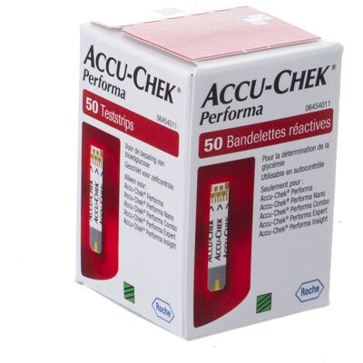 Bandes de test Accu-Chek Performa - Bandes de test Bandes de test Accu-Chek Performa - Bandes de test