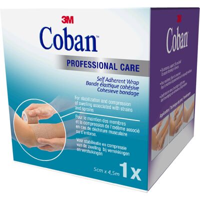 Bandage Élastique Coban 3M - Compressif Auto-adhésif Bandage Élastique Coban 3M - Compressif Auto-adhésif