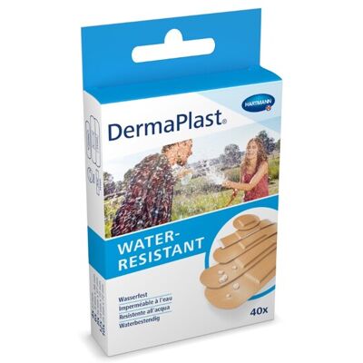 Dermaplast Waterresistant 5 Tailles 40 Pièces Dermaplast Waterresistant 5 Tailles 40 Pièces