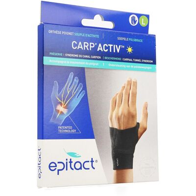 Epitact Carp'activ Attelle Poignet Gauche L Epitact Carp'activ Attelle Poignet Gauche L