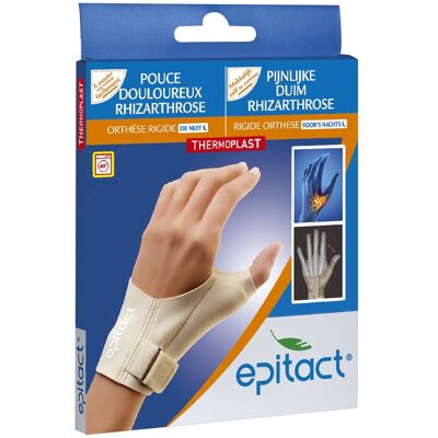 Epitact Orthèse Pouce Gauche Rigide de Nuit Medium Epitact Orthèse Pouce Gauche Rigide de Nuit Medium