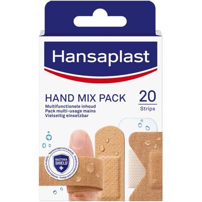Hansaplast Pansements Hand Mix Pack 20 Strips Hansaplast Pansements Hand Mix Pack 20 Strips