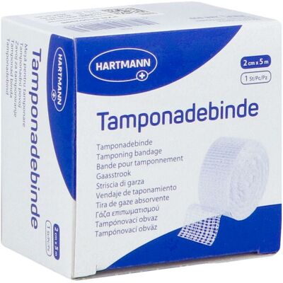 Paul Hartmann AG Bande Tamponade Stérile - 2cm x 5m Paul Hartmann AG Bande Tamponade Stérile - 2cm x 5m