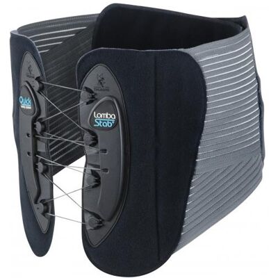THUASNE - Lombastab Ceinture Lombaire H 21 cm Gris Taille 4 THUASNE - Lombastab Ceinture Lombaire H 21 cm Gris Taille 4