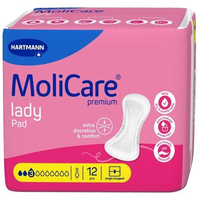 HARTMANN - Molicare Premium Lady Pad 3D 12 1680450 HARTMANN - Molicare Premium Lady Pad 3D 12 1680450