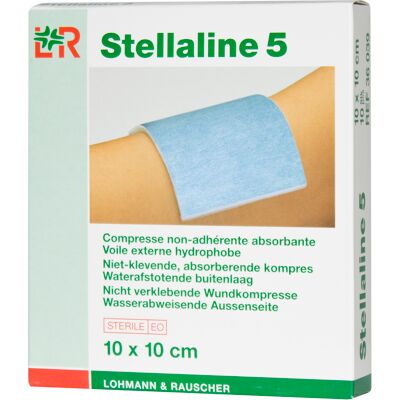 Stellaline 5 Compresses Steriles 10cmx10cm 10 Pieces Stellaline 5 Compresses Steriles 10cmx10cm 10 Pieces
