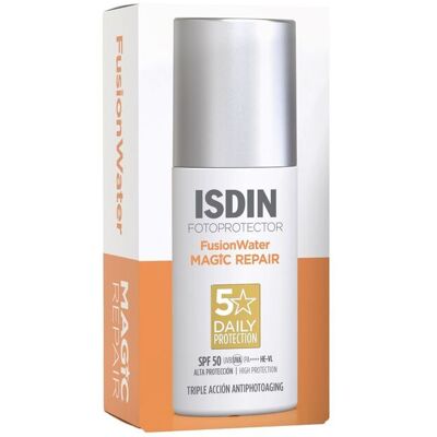 Isdin FusionWater SPF50 - Crème solaire pour le visage Isdin FusionWater SPF50 - Crème solaire pour le visage