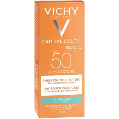 Vichy - Capital Soleil SPF 50 Fluide Matifiant Visage Vichy - Capital Soleil SPF 50 Fluide Matifiant Visage