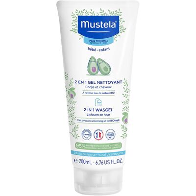 Mustela Bébé 2 en 1 Cheveux et Corps 200 ml Mustela Bébé 2 en 1 Cheveux et Corps 200 ml
