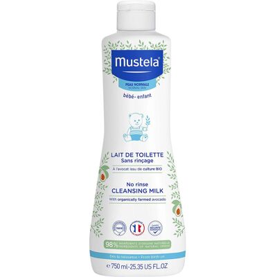 Mustela Peaux Normales Lait De Toilette 750 ml Mustela Peaux Normales Lait De Toilette 750 ml