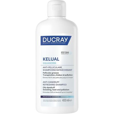 Ducray Kelual Squanorm Shampoing Anti Pelliculaire Rafraichissant 400 ml Ducray Kelual Squanorm Shampoing Anti Pelliculaire Rafraichissant 400 ml