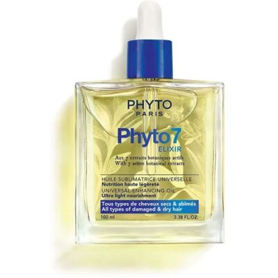 Phyto 7 Elixir Huile Sublimatrice Universelle100ml Phyto 7 Elixir Huile Sublimatrice Universelle100ml
