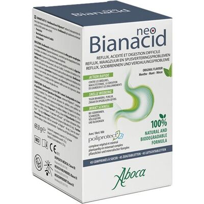 Aboca Neobianacid 45 Compimés À Sucer Aboca Neobianacid 45 Compimés À Sucer