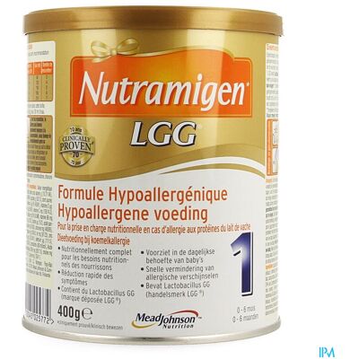 Lait Infantile Hypoallergénique Nutramigen 0-6 Mois 400g Lait Infantile Hypoallergénique Nutramigen 0-6 Mois 400g