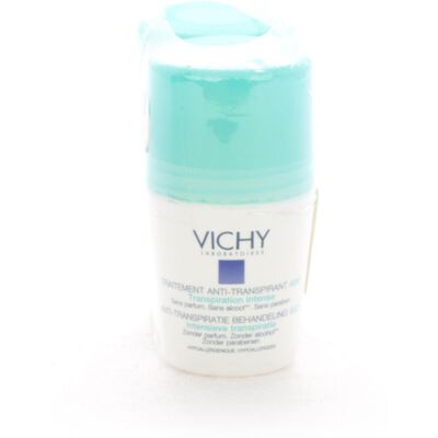 Vichy Déodorant Anti Transpirant 48H Transpiration Intense Roll On 2 x 50 ml Promo Vichy Déodorant Anti Transpirant 48H Transpiration Intense Roll On 2 x 50 ml Promo
