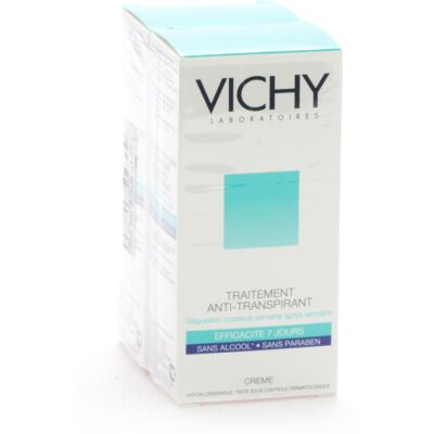 Vichy Traitement Anti Transpirant 7 Jours Crème 2 x 30 ml Promo Vichy Traitement Anti Transpirant 7 Jours Crème 2 x 30 ml Promo