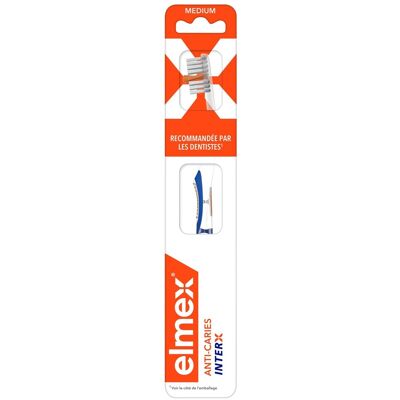 Elmex Brosse À Dents Anti-Caries Medium Elmex Brosse À Dents Anti-Caries Medium
