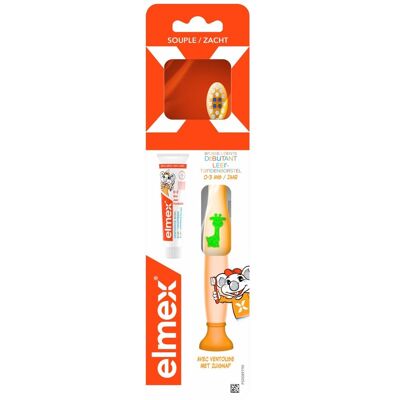 Elmex Brosse à dents Debutant Souple 0-3 Elmex Brosse à dents Debutant Souple 0-3