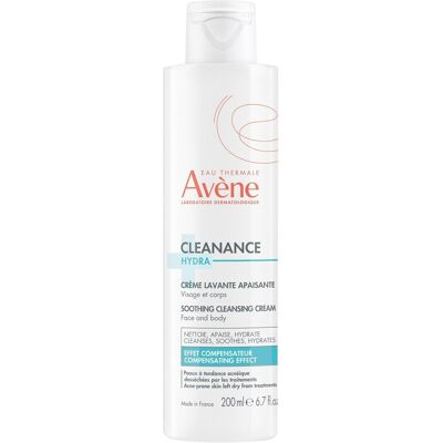 Avene Cleanance HYDRA Crème Lavante Apaisante 200ml Avene Cleanance HYDRA Crème Lavante Apaisante 200ml